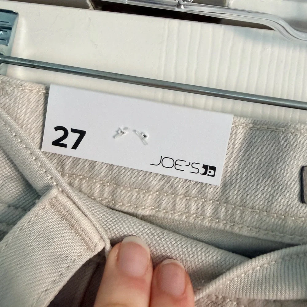 Joe's Jeans Wide Leg Jeans Light Gray - Picture 2 of 7